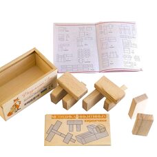 Кубики Нікітіна «Цеглинки» (Розумний Лис)