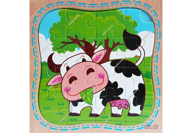 Пазл «Буренка», 16 дет.