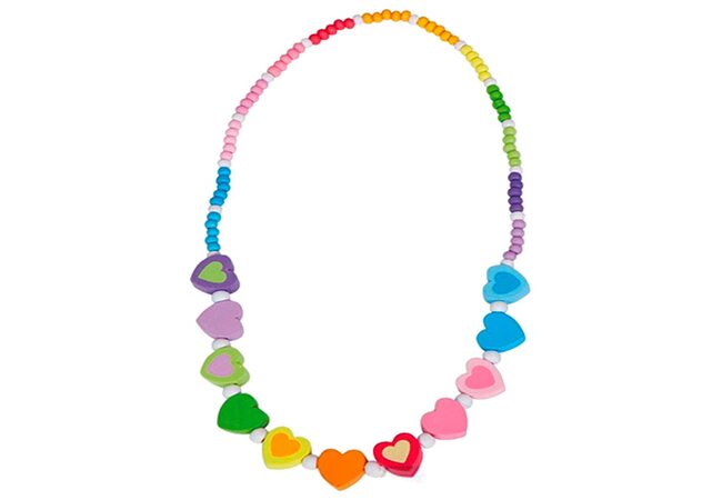 Детские бусинки «Сердце»