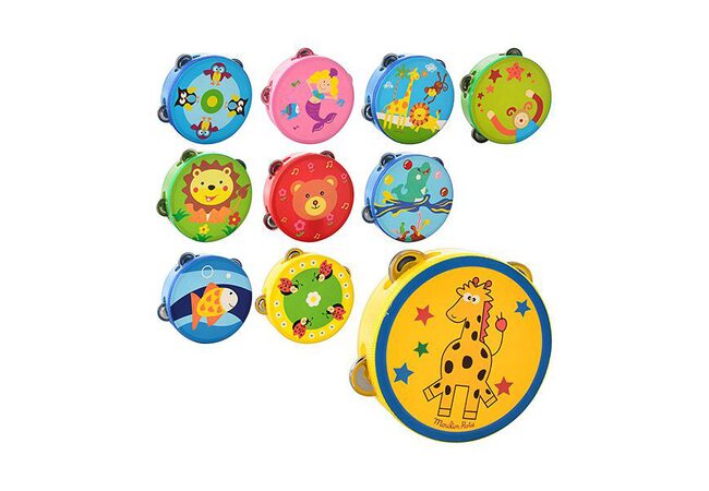 Бубен цветной