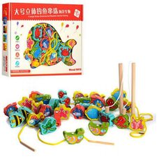 Шнурівка-рибалка «Морські мешканці»