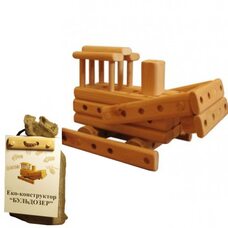 Конструктор «Бульдозер» (неокрашенный)