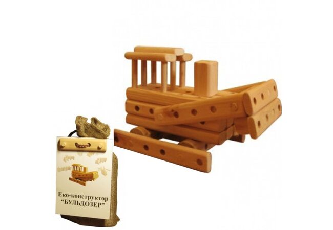 Конструктор «Бульдозер» (нефарбований)