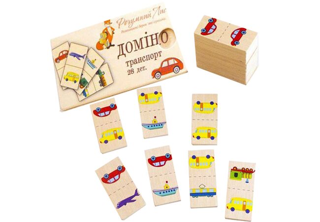 Домино «Транспортные средства»