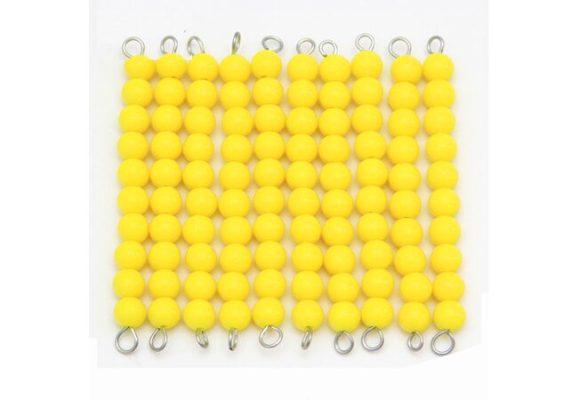 Игра «Цепочка из 100 бусин»