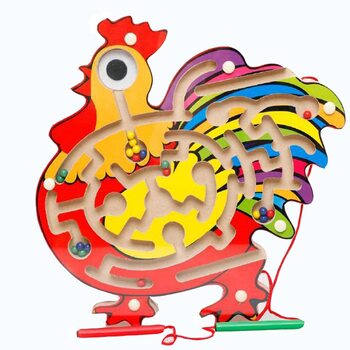 Магнитный лабиринт «Петя-петушок»