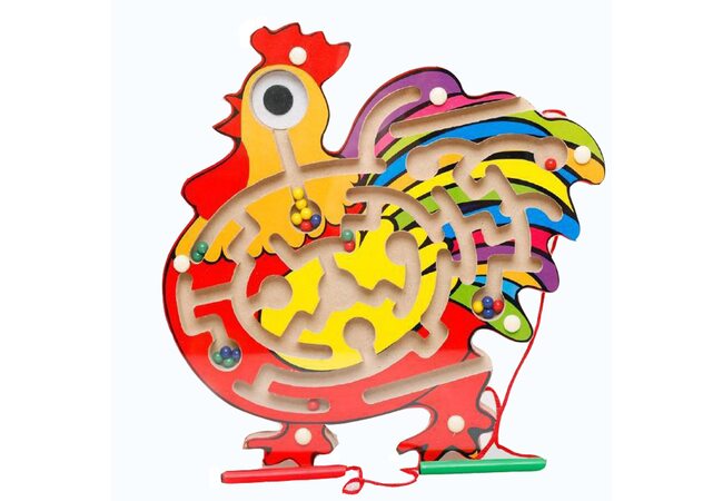 Магнитный лабиринт «Петя-петушок»
