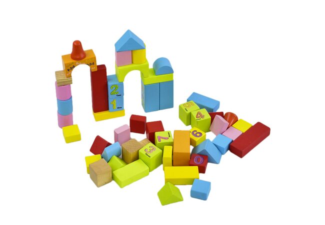 Конструктор  «Цифры-знаки», 50 дет.