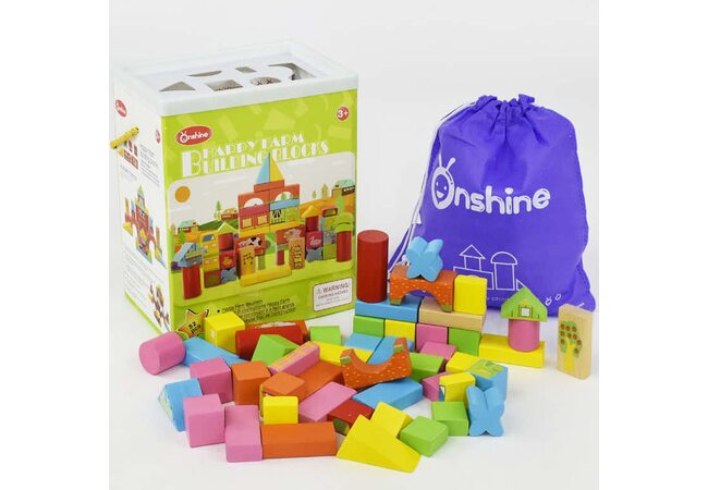 Конструктор «Happy farm», 52 дет.