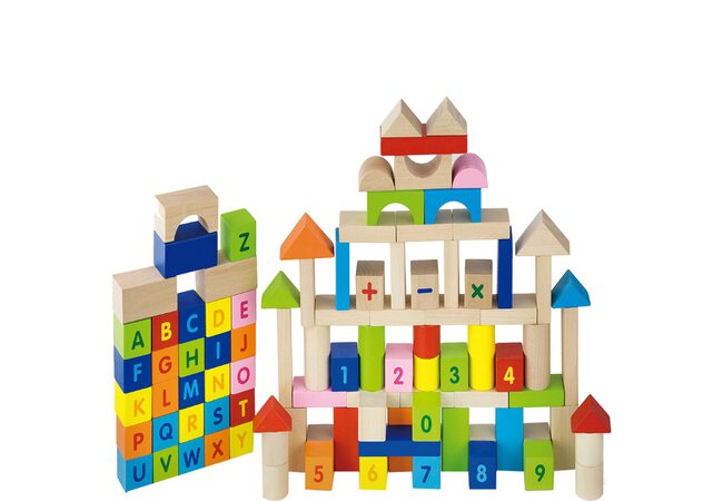 Конструктор «Цифры-буквы», 100 дет.