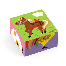 Кубики «Животные №1», 4 шт.