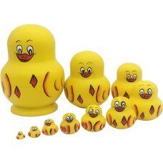 Матрешка «Утята», 10 в 1