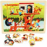 Вкладыши с держателями «Домик на дереве».