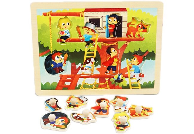 Вкладыши с держателями «Домик на дереве».