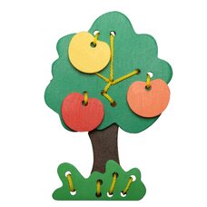 Шнуровка «Деревцо» (цветное)