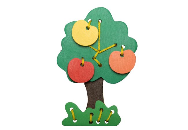 Шнуровка «Деревцо» (цветное)