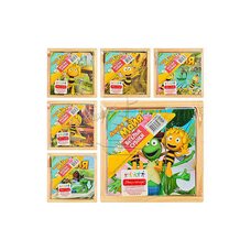 Кубики «Детские мультфильмы-Пчелка Майя» 9 шт.