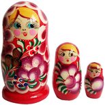 Матрешка 3 в 1 (куколки)