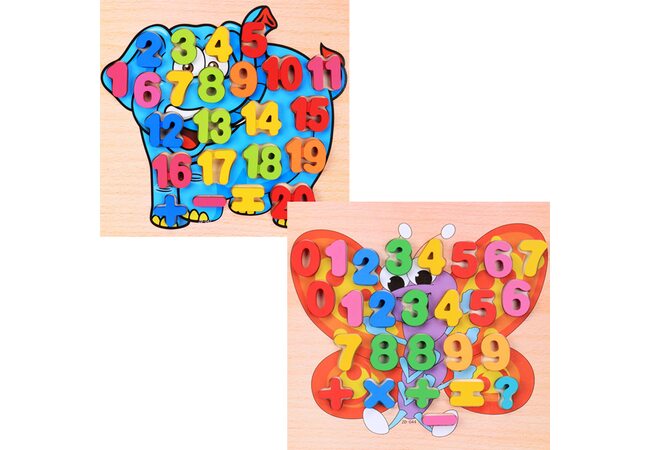 Рамка-вкладыш «Цифры-знаки»