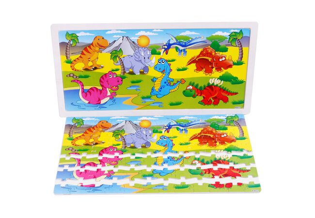 Пазл «Динозавры», 96 дет.