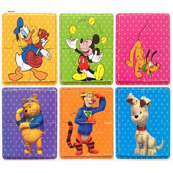 Пазлы «Disney», 4 эл.