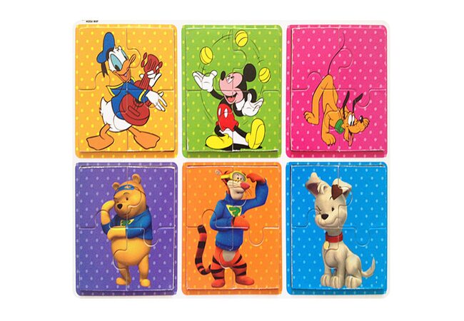 Пазлы «Disney», 4 эл.