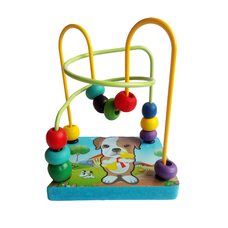 Пальчиковый лабиринт «Пёсик» (цветной)