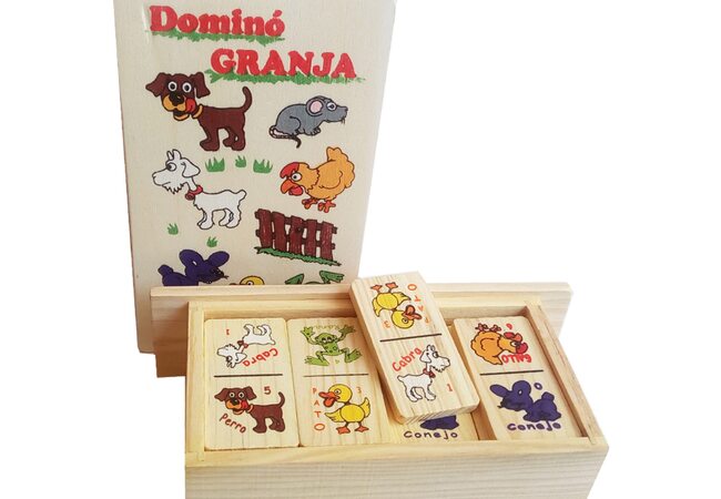 Домино макси «Домашние животные во дворе»