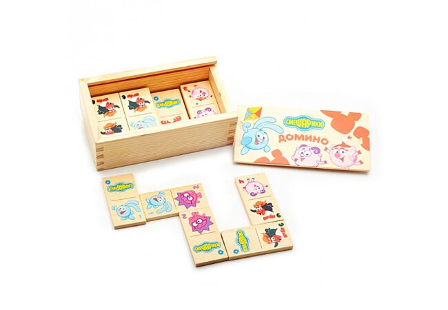 Домино «Смешарики» для малышей