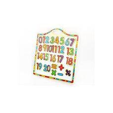 Магнитная доска (цифры)