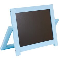Настольный 2-х сторонний, магнитный мольберт (голубой)