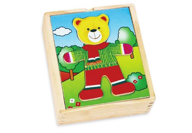 Игра-переодевание «Гардероб для медведя»