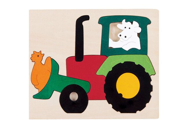 Мозаїка «Тварини за кермом», 11 дет.