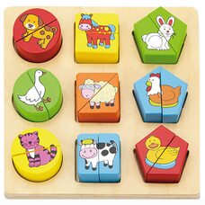 Игра «Формы. Животные»