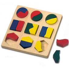 Вкладыши «Геометрические формы» (для малышей)