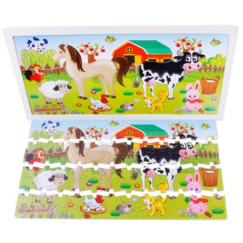 Пазл «На сільському дворику», 96 дет.