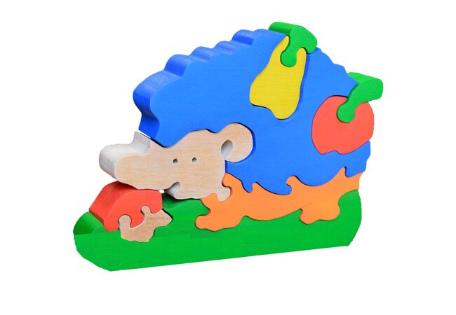 «Ежик» 3D пазл, 10 дет.