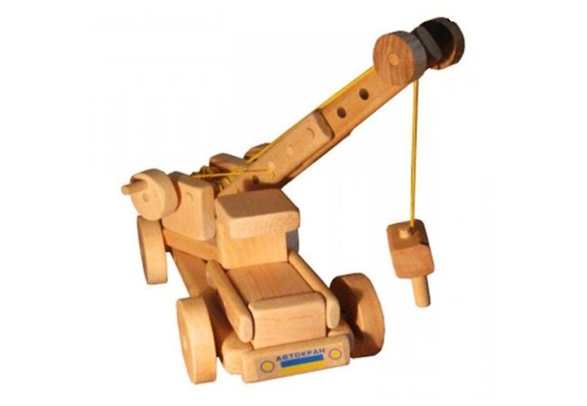 Конструктор «Автокран», 27 деталей