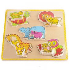 Вкладыши «Экзотические животные с малышами»