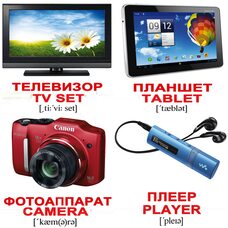 Мини-карточки «Техника/Electronics», 40