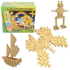 Конструктор «Фантазия», 60 дет.