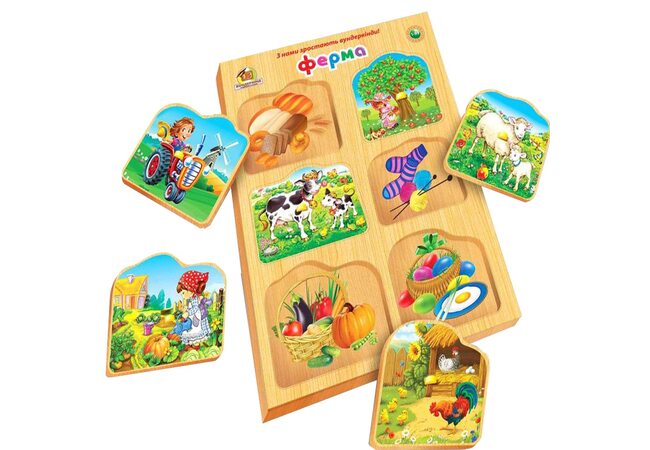 На ферме (для малышей)