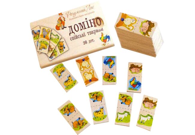 Домино «Домашние животные» (для малышей)