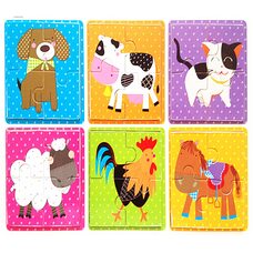 Пазлы «Farm», 4 эл.