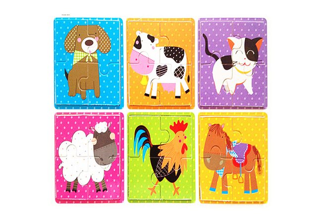 Пазлы «Farm», 4 эл.