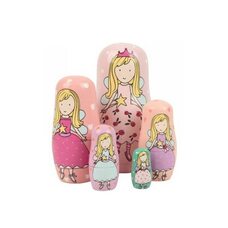 Матрешка «Феи», 5 в 1 (для девочки)