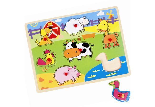 Вкладыши с ручкой «Ферма»