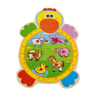 Фигурные вкладыши «Ферма».