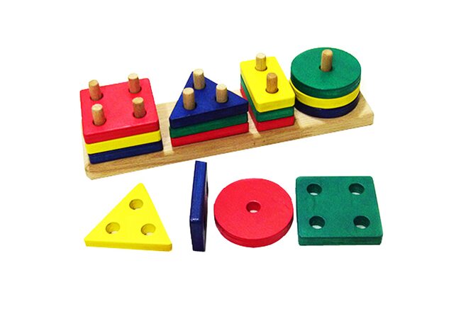 Сортер «Геометрик» цветной