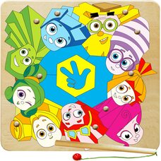 «Фиксики», мозаика + рыбалка, 13 дет.